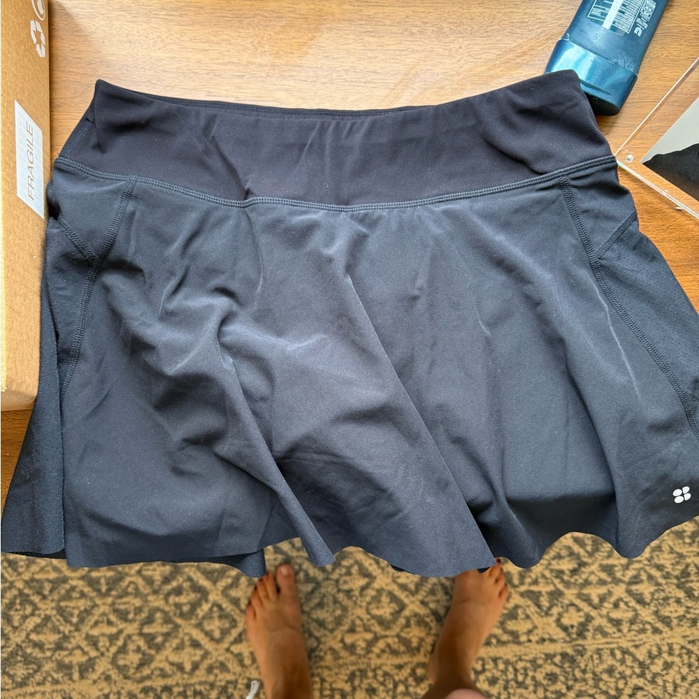 Sweaty Betty Black Skater Skirt